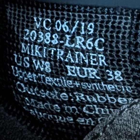 Olukai Miki Trainer Shoes Gray Black White - Picture 7 of 7